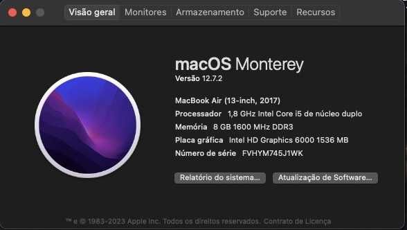 Apple MacBook Air 13 2017