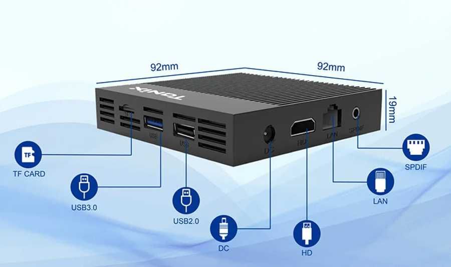 Смарт ТВ приставка Tanix X4 4/32 Гб Smart TV Box Android 11