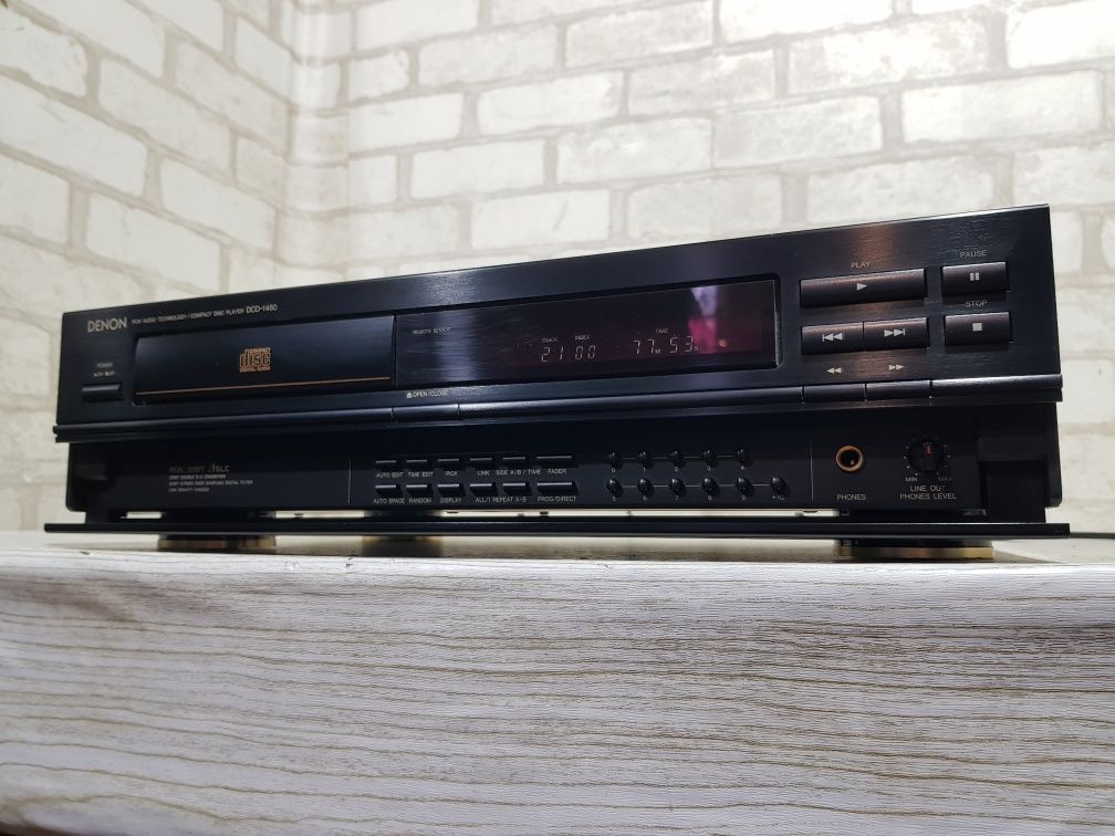 Hi-Fi CD програвач Denon DCD-1460, 20-біт.,ЦАП PCM61P, Б/у