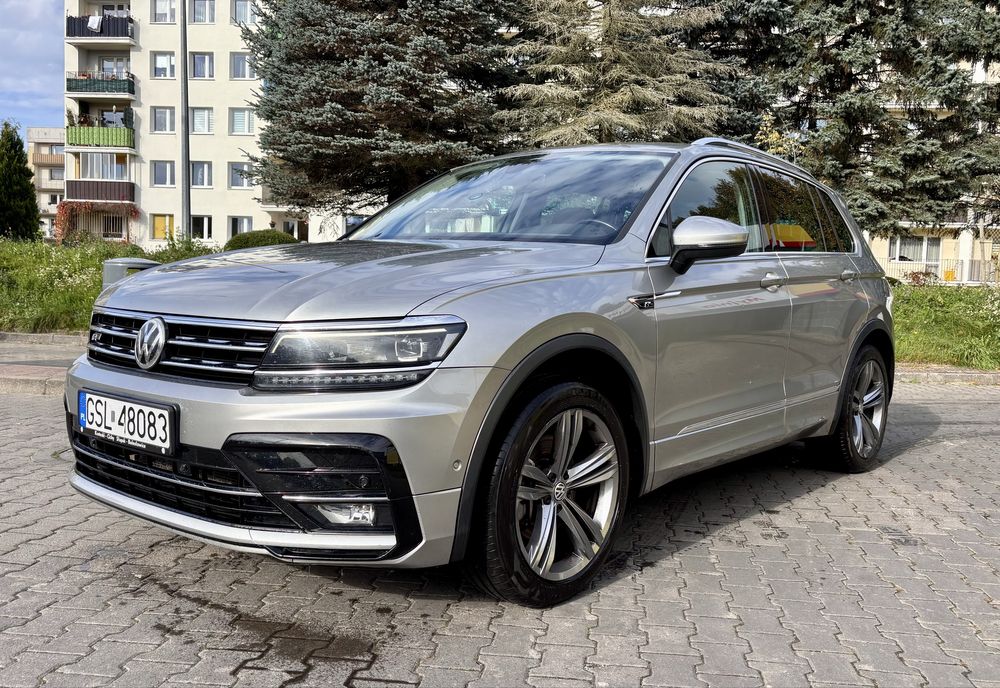 VW Tiguan R-Line, 2.0 TSI, 4Motion, Salon Polska, bezwypadkowy