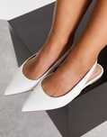 Asos Design 38 Białe Baletki Lala J21644