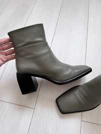 Ботинки с квадратным мысом Zara 36р.