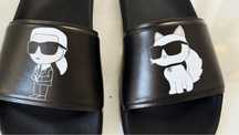 Klapki czarne Karl Lagerfeld. Rozm. 38