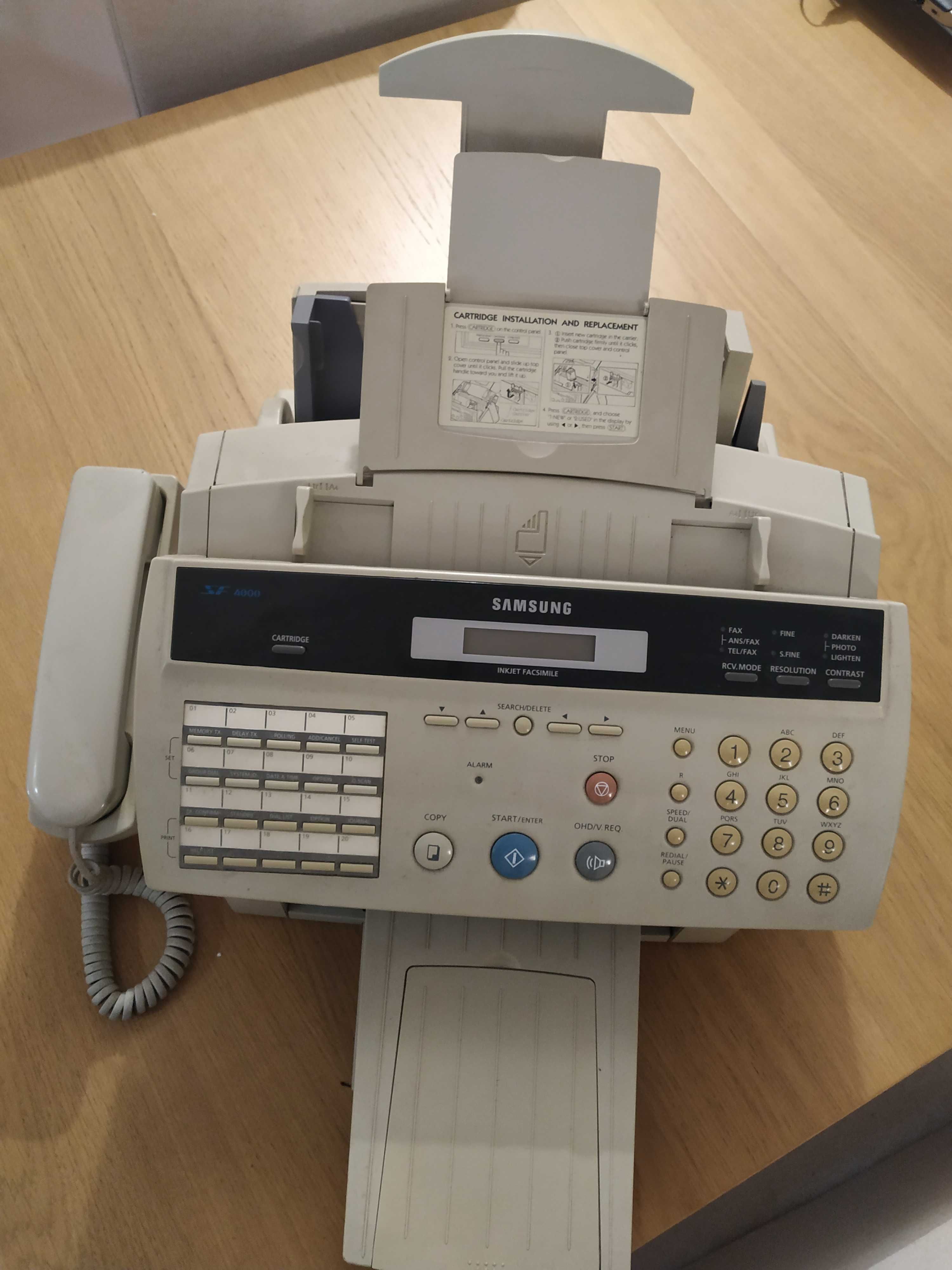 Fax Samsung SF6000 com telefone