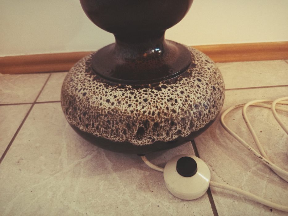 Podatawa Lampy stojacej vintage fat lava niemcy lata 60 70te
