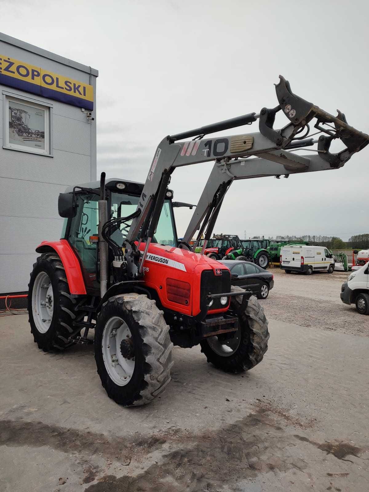 Ciągnik rolniczy Massey Ferguson 5455 MF z ładowaczem MX