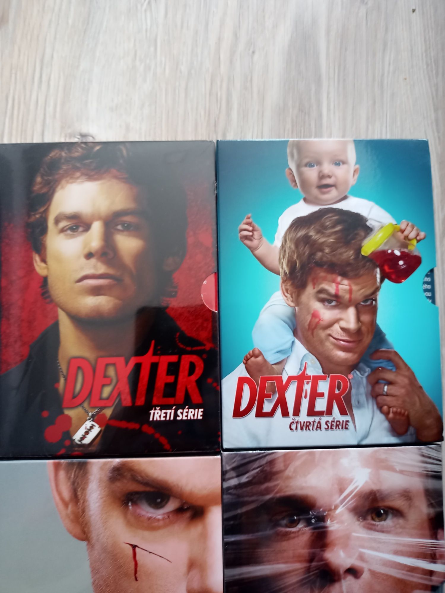 Dexter dvd  sezon 1-8.Nowe.Brak polskiego.