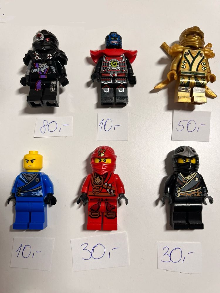 Figurki lego ninjago