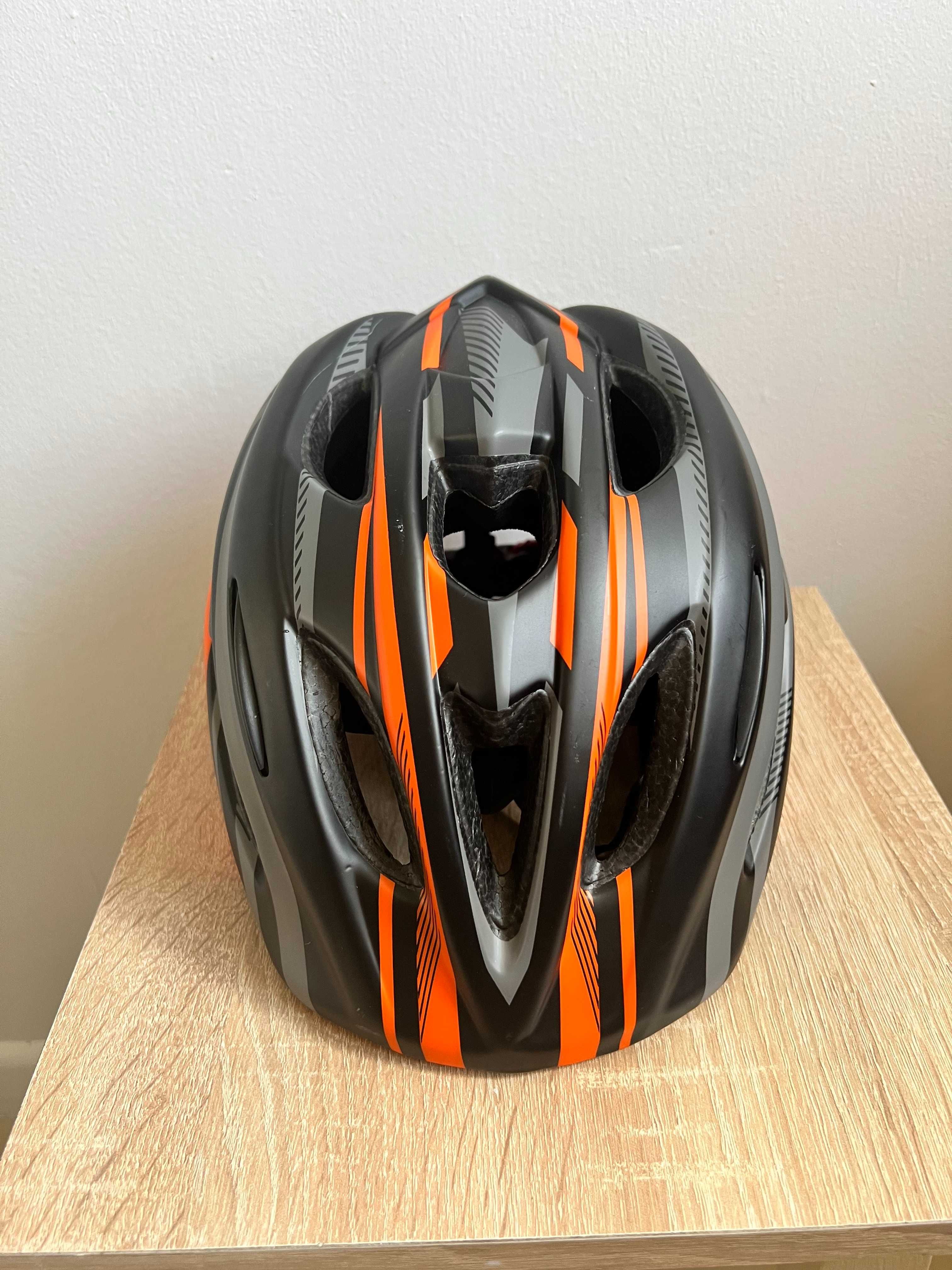 Kask rowerowy dla dziecka romet 509 Junior Szary S