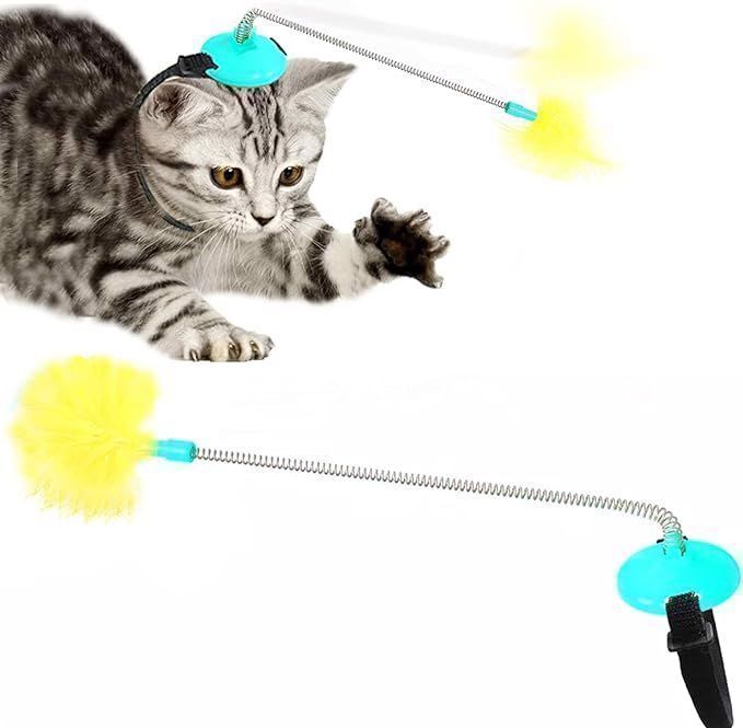 Łapacz z Piórem dla Kota Zabawka dla Zwierząt