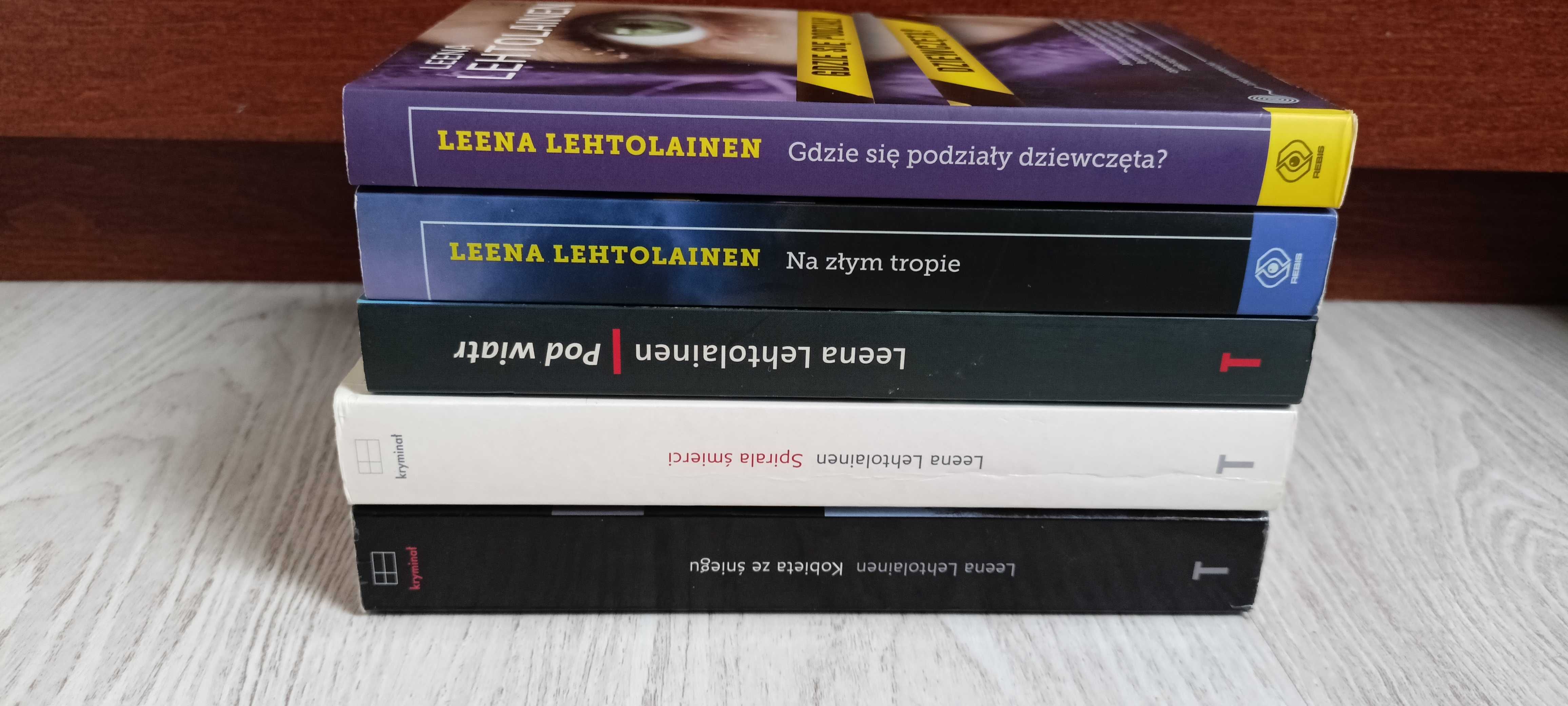 Lehtolainen Pod wiatr Spirala śmierci + Kobieta ze śniegu + Gdzie się