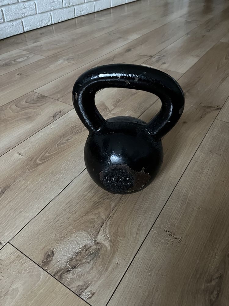 Kettlebell 16kg żeliwo