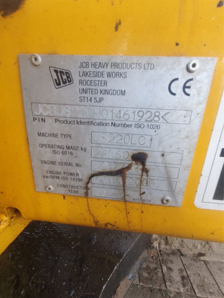 Koparka jcb 220
