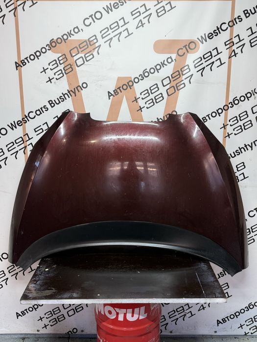 Капот  Seat Altea (2004-2015) колір гнила вишня