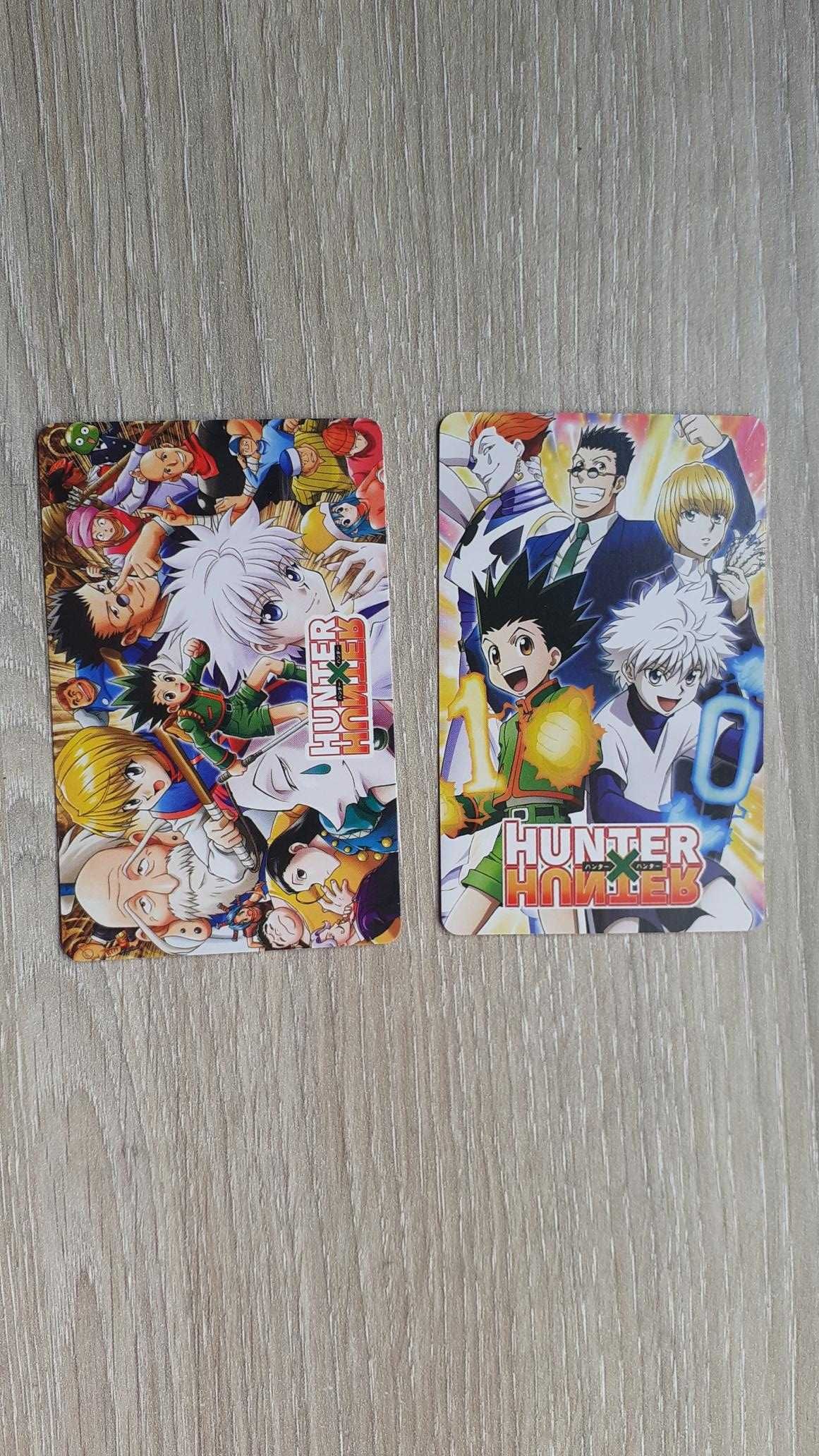 Cartas Hunter x Hunter anime novas