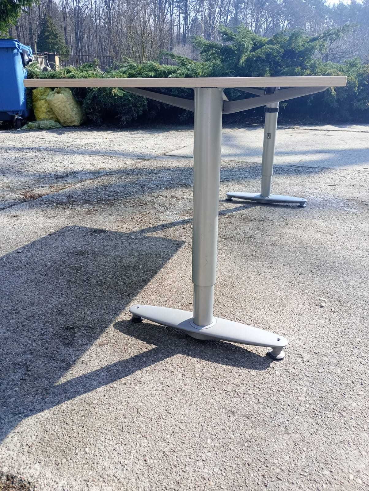Biurko Steelcase 160x80x60 cm kolor  dąb sonoma  biurka