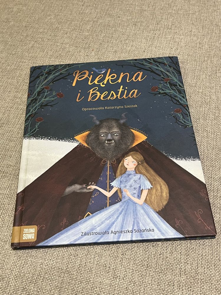 Piękna i Bestia książka dla dzieci