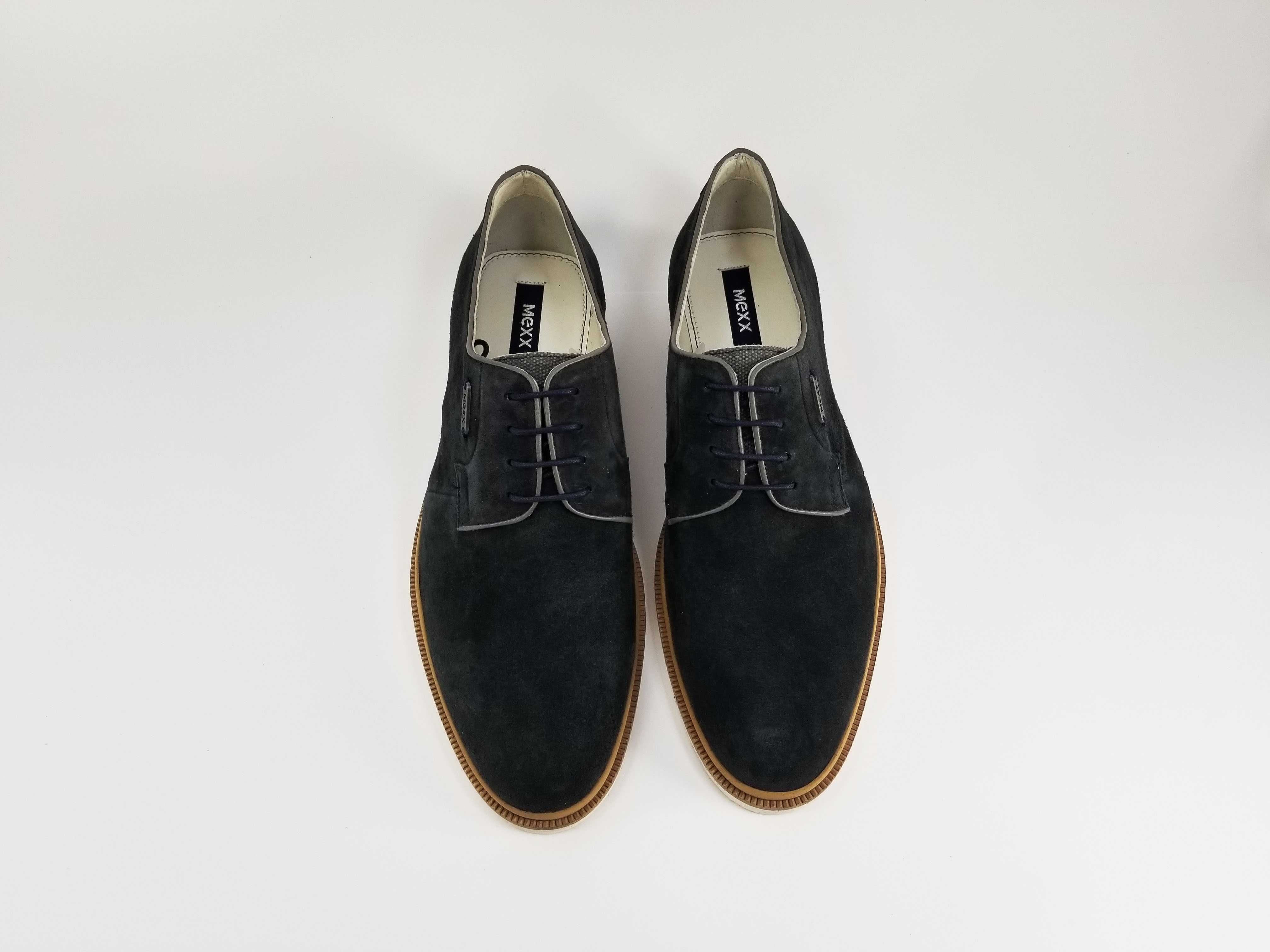 Сині чоловічі туфлі MEXX 42 43 27.5 см