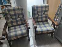Sofa madeira de pinho (3 1 1)
