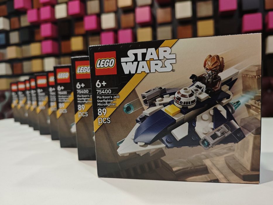 Конструктор LEGO Star Wars 75400 Джедайський мікровинищувач Пло Куна