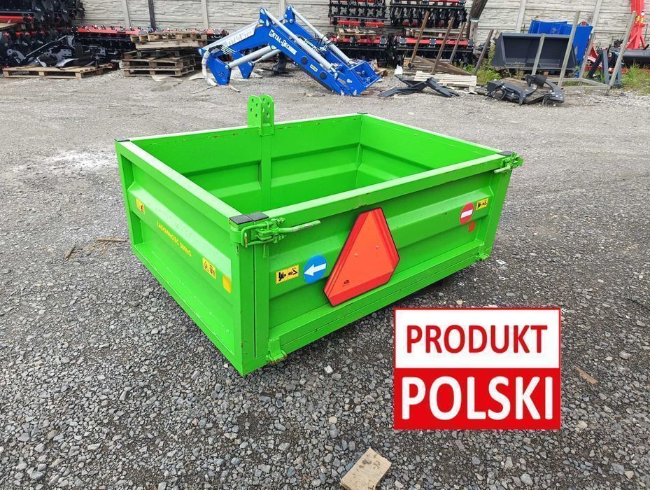 SKRZYNIA transportowa na tył ciągnika do ciągnika-150x100x50cm-DOWÓZ