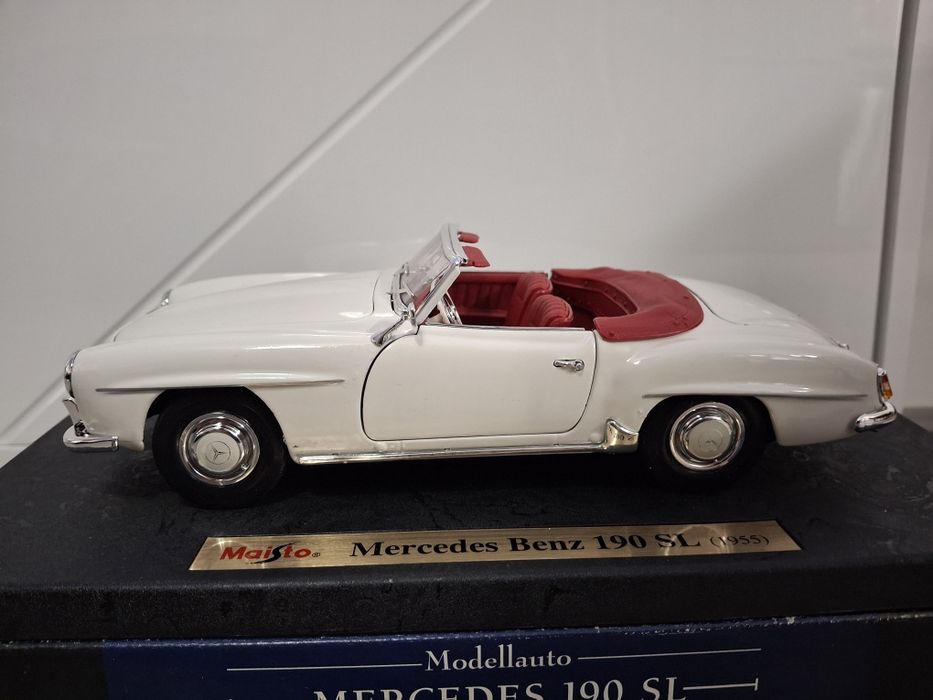 Samochód Kolekcjonerski Mercedes-Benz 190 SL 1955 Maisto 1:18
