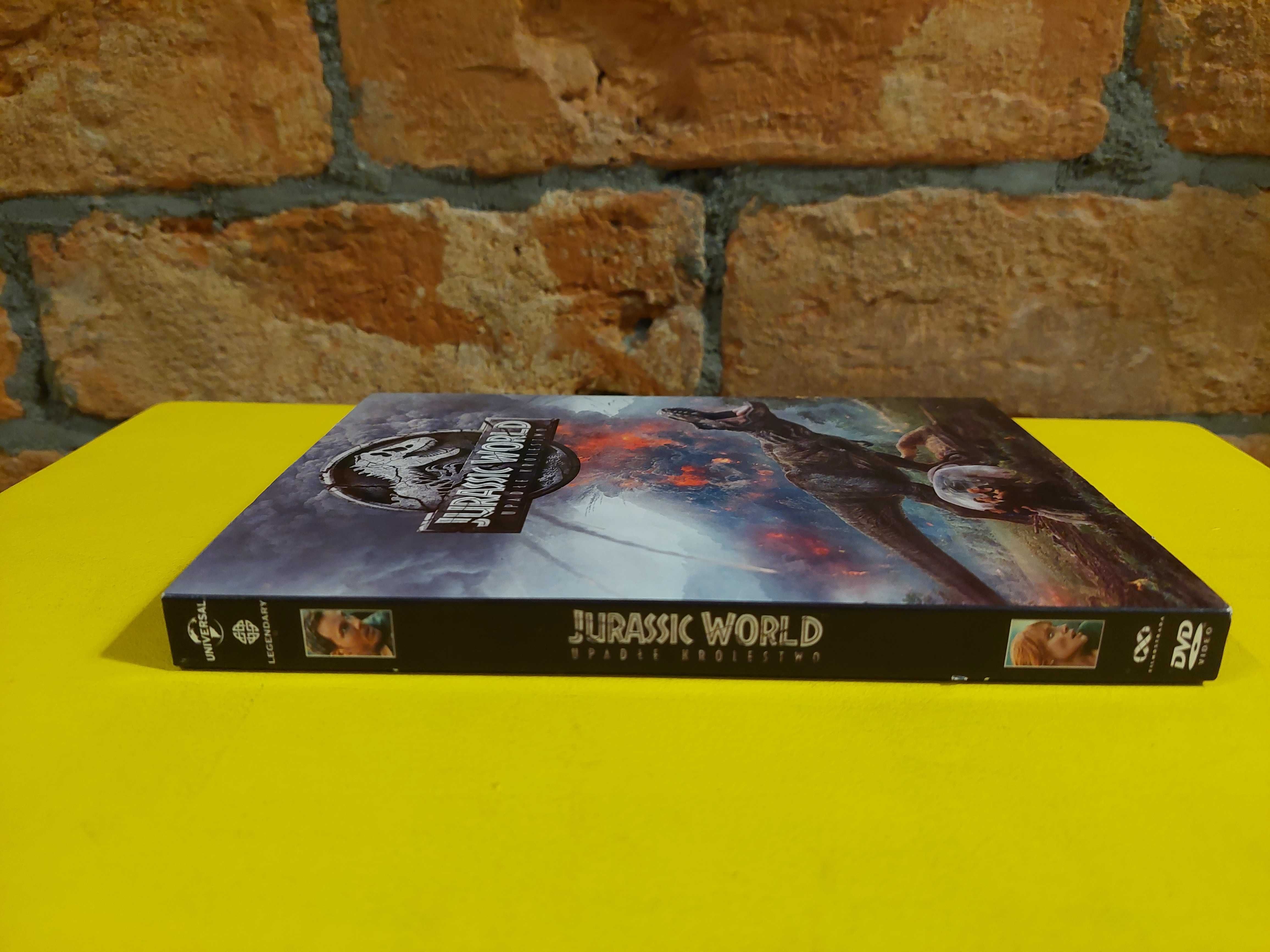 Film DVD JURASSIC WORLD Park Jurajski Upadłe KRÓLESTWO dubbing PL Nowy