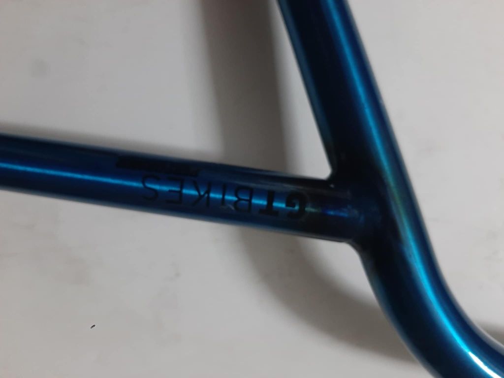 Guiador bmx gt azul
