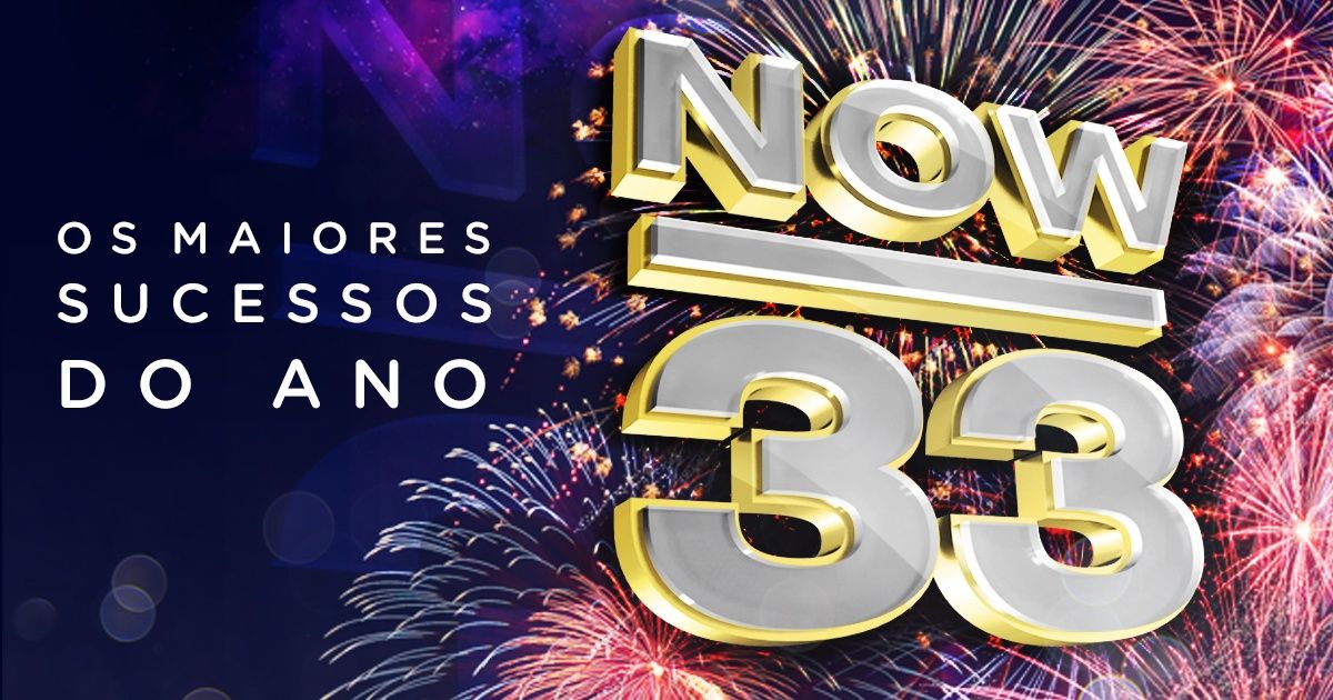 2CD•NOW 33 (compilação 2018) Selado