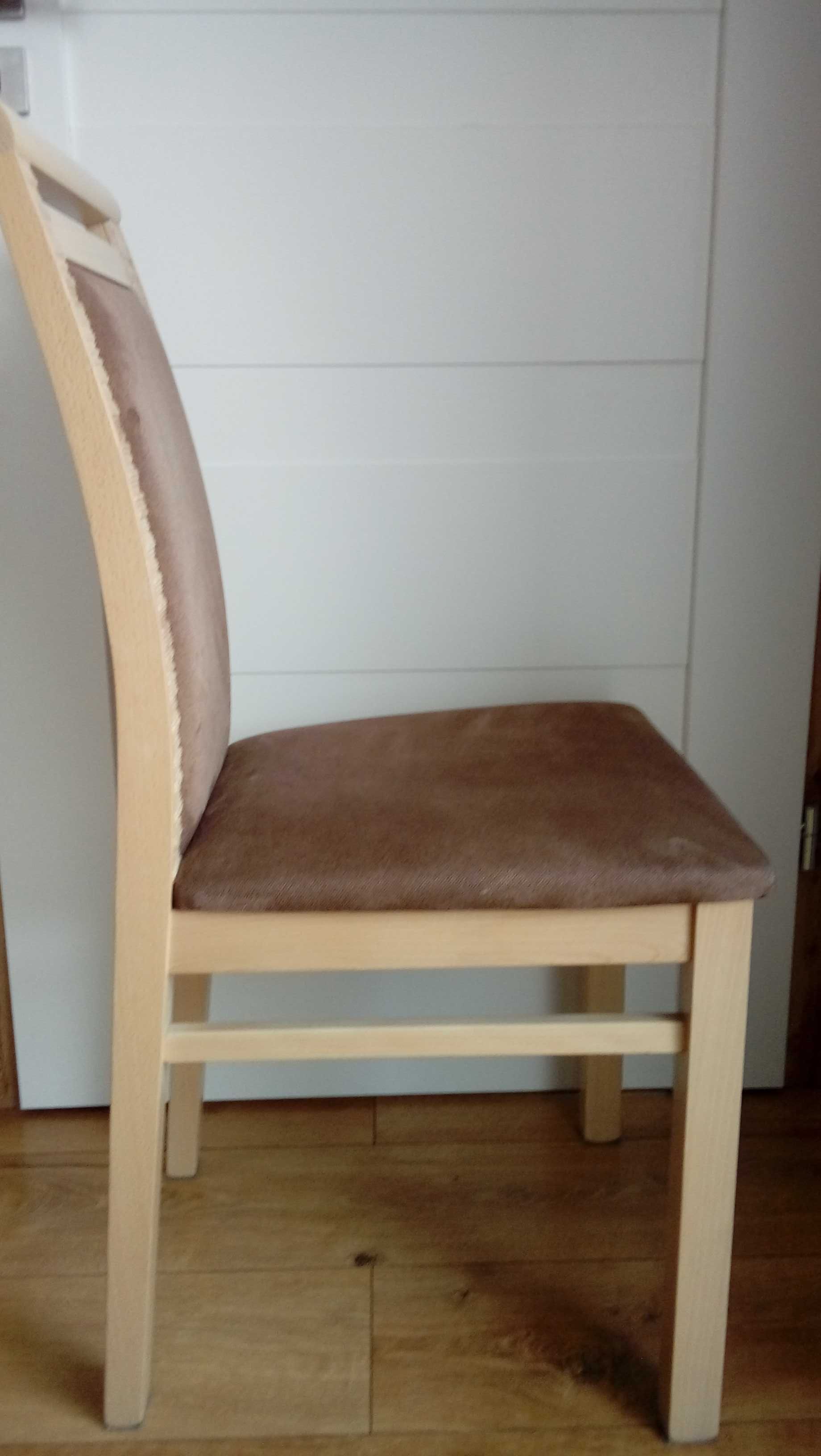 Krzesło drewniane Black Red White