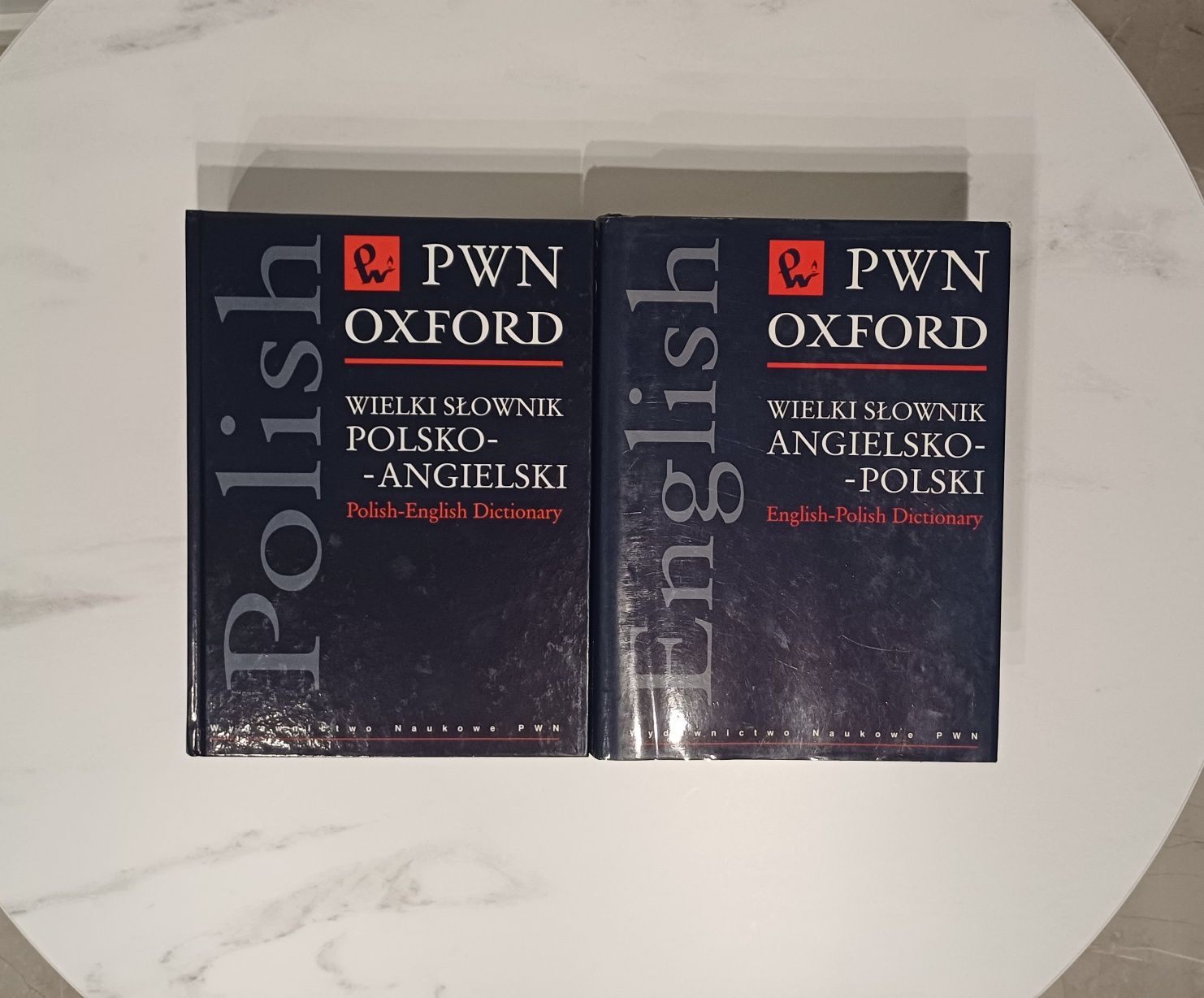 Słownik PWN OXFORD polsko-angielski, angielsko-polski -komplet używane