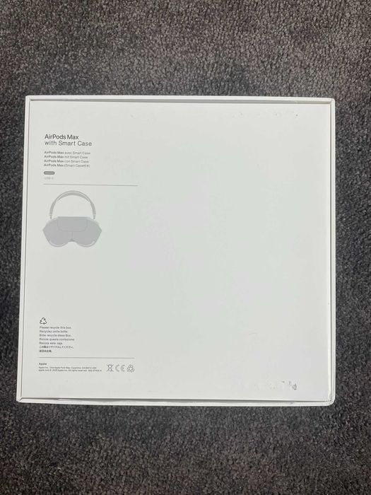 Airpods Max + case ochronny, nowe nieużywane