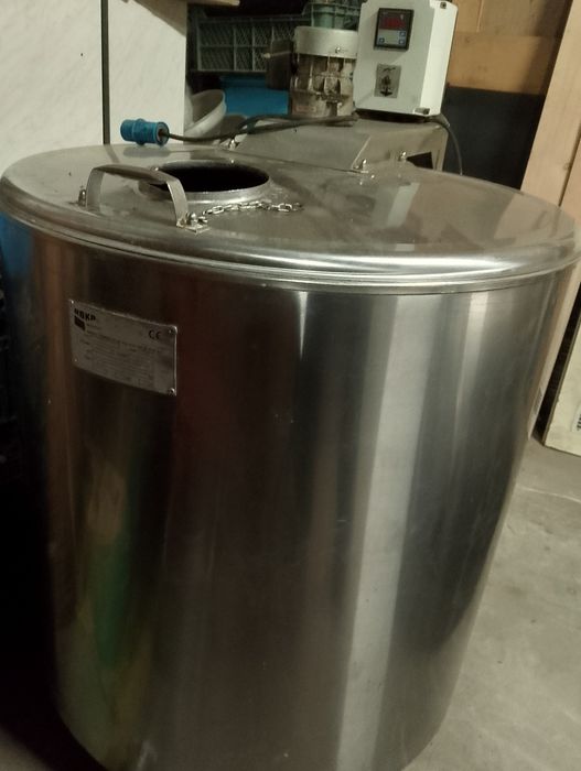 Basen na mleko ROKA 525 litrów, 230v, zbiornik do mleka, schładzalnik