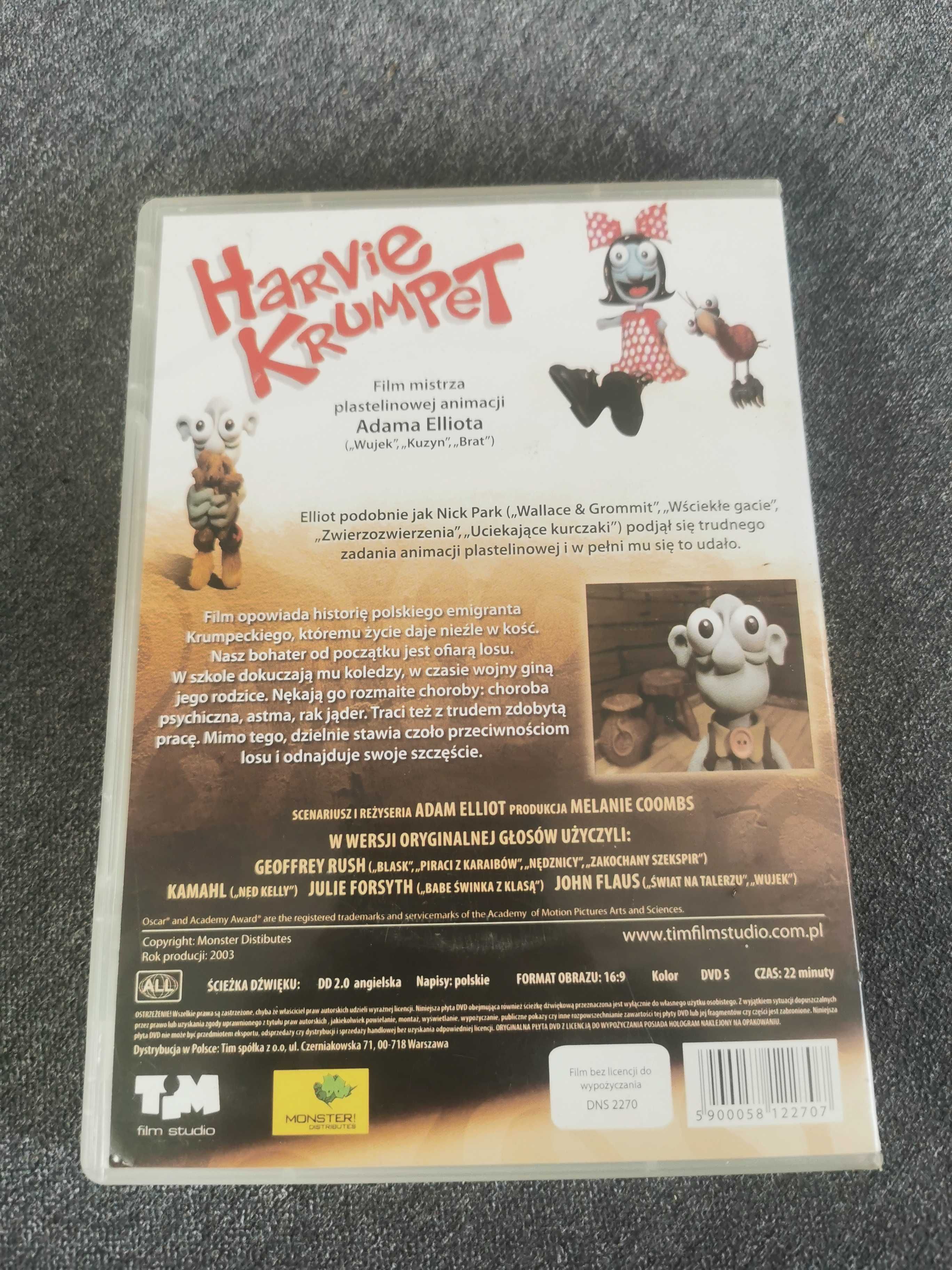 Harvie Krumpet DVD unikat