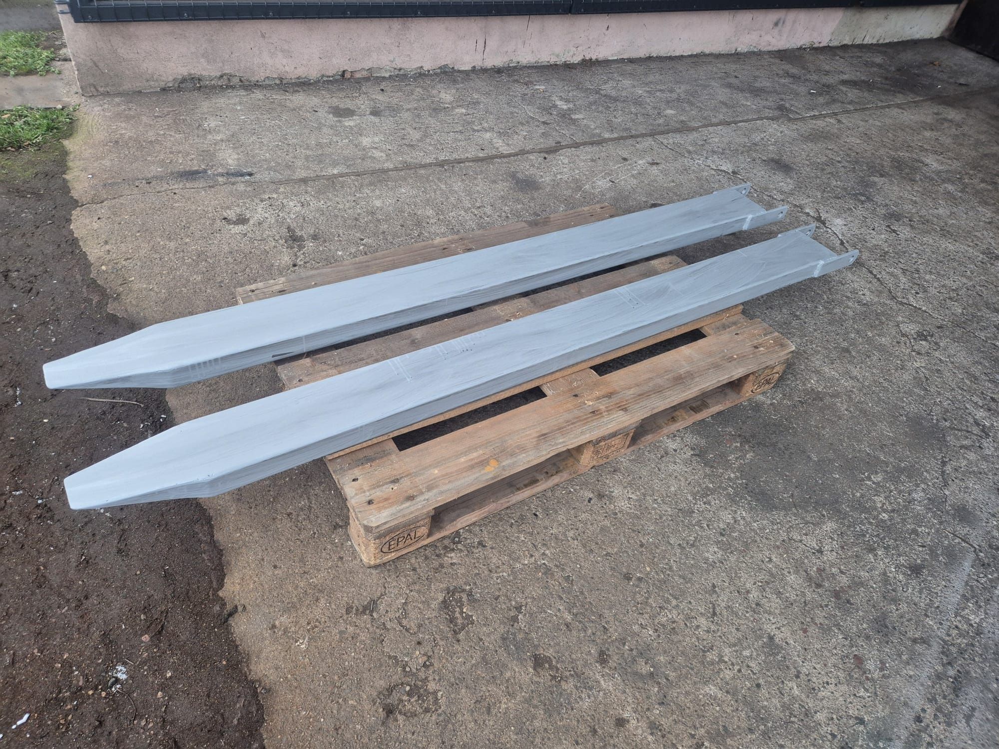 Przedłużki do wideł 200cm 150mm x 60mm Widlak wózek widłowy Manitou