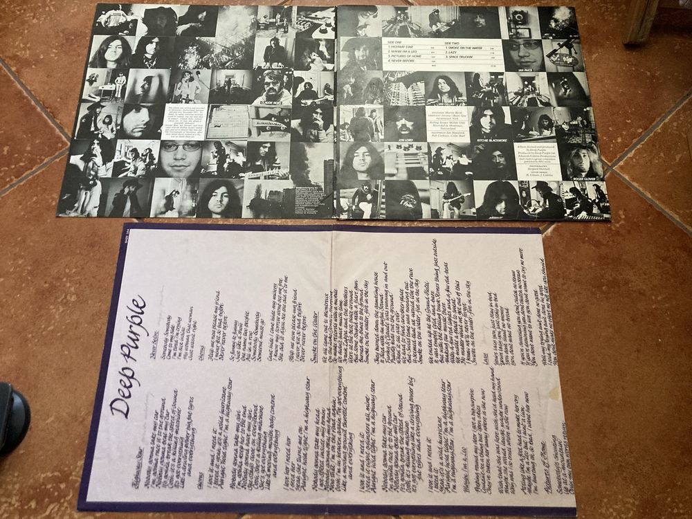 Deep Purple – Machine Head LP winyl 1972 Purple Records SHZE 344 (NM)