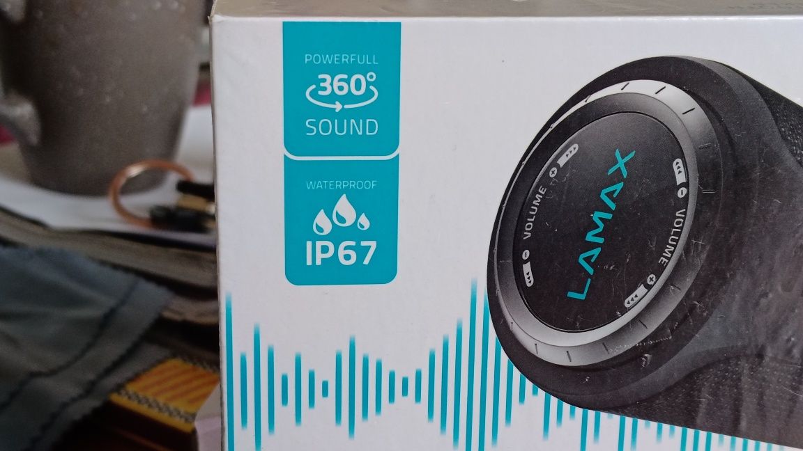 Акустическая система Lamax SOUNDER 2 portable speaker Stereo 30 W.