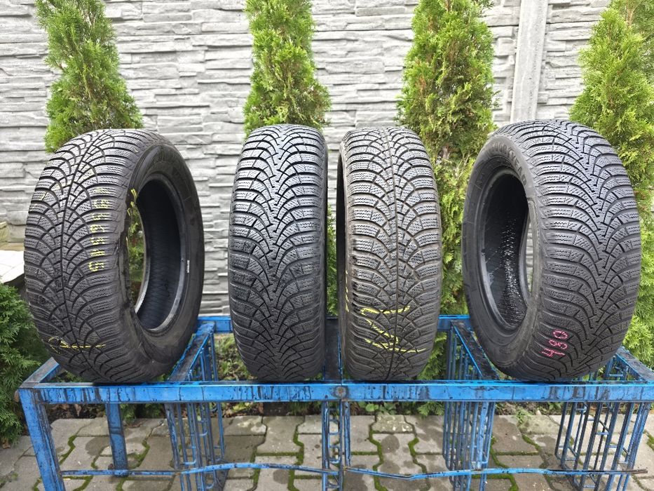 4szt zima 195/65-15 2x Good Year 91T 7mm + 2x Good Year 91H 6mm