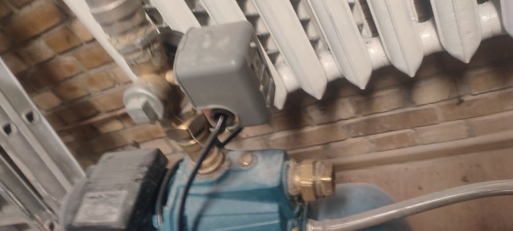 Nowy Hydrofor IBO 60 L Pompa samossąca kompresor