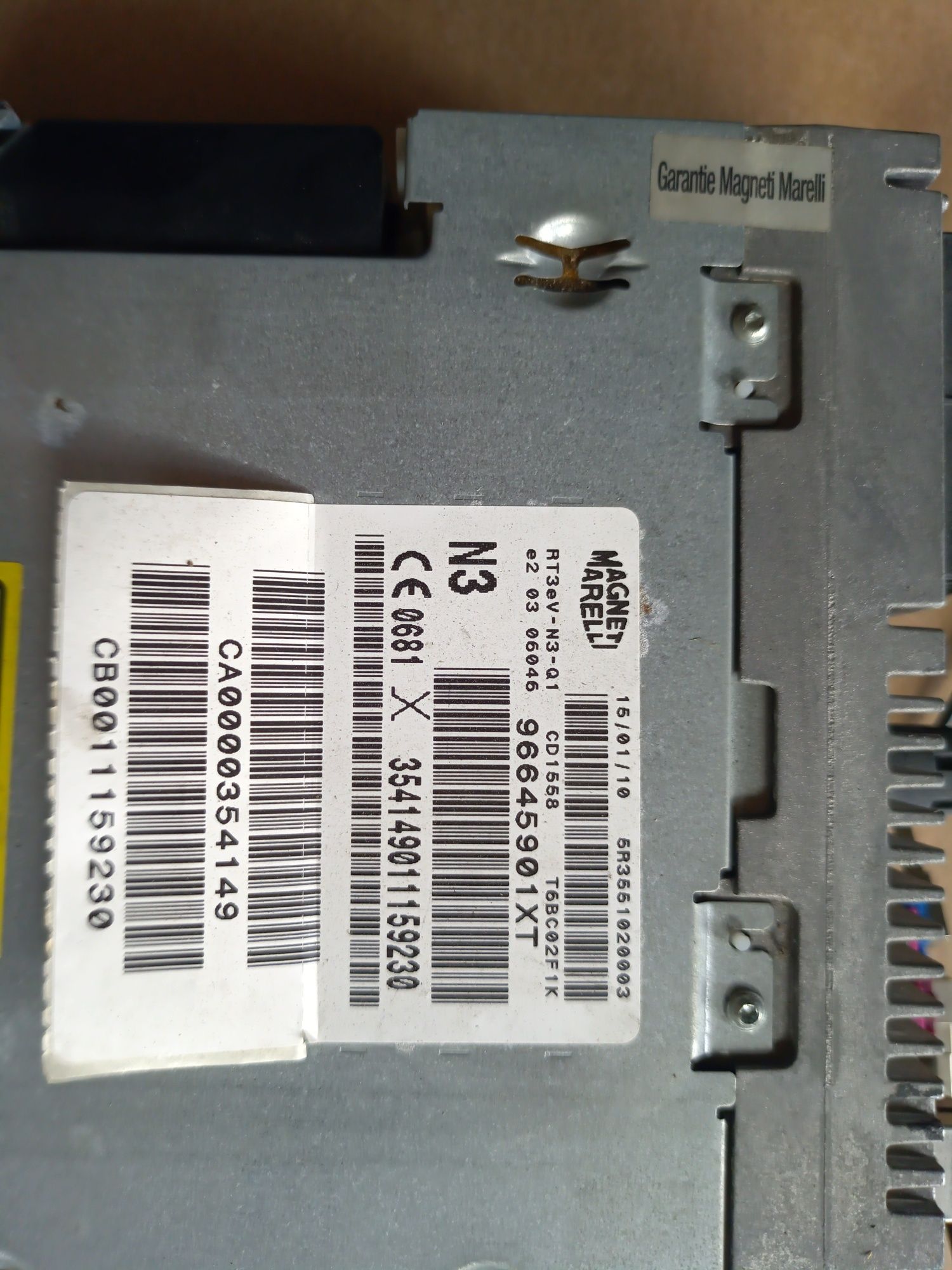 Radio Peugeot MP3 HDD