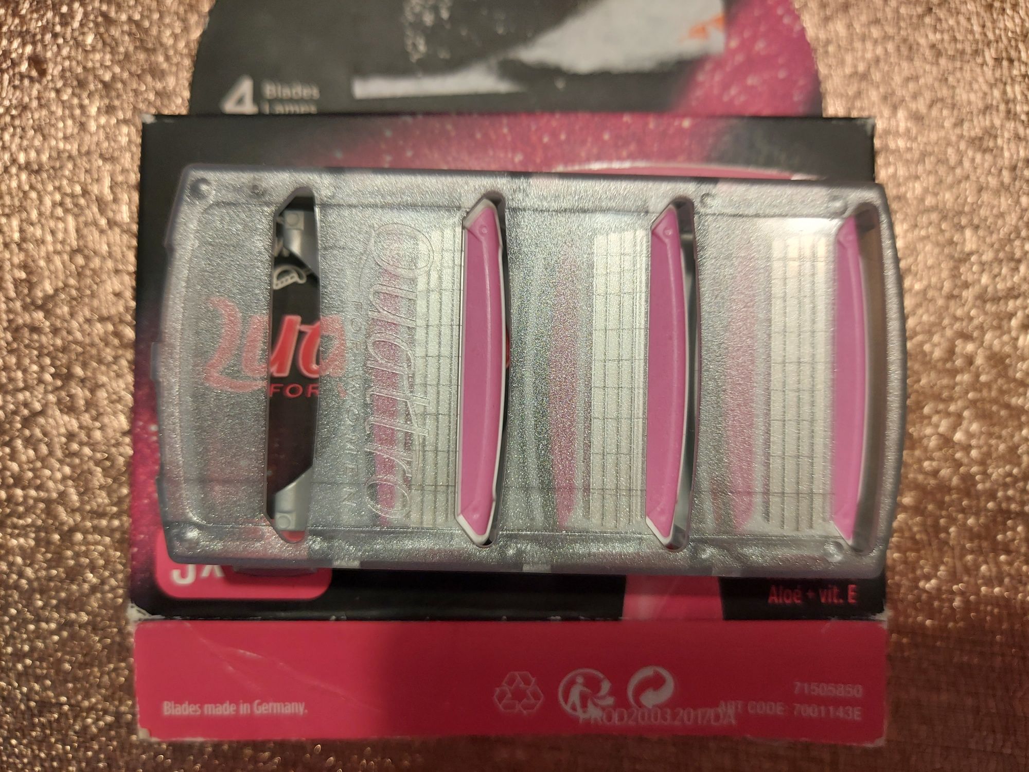 Wkłady do maszynki Wilkinson Sword Quattro for women