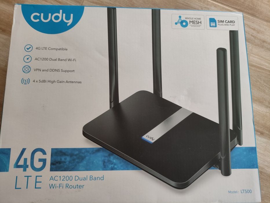 Router cudy 4g Lt500 VPN