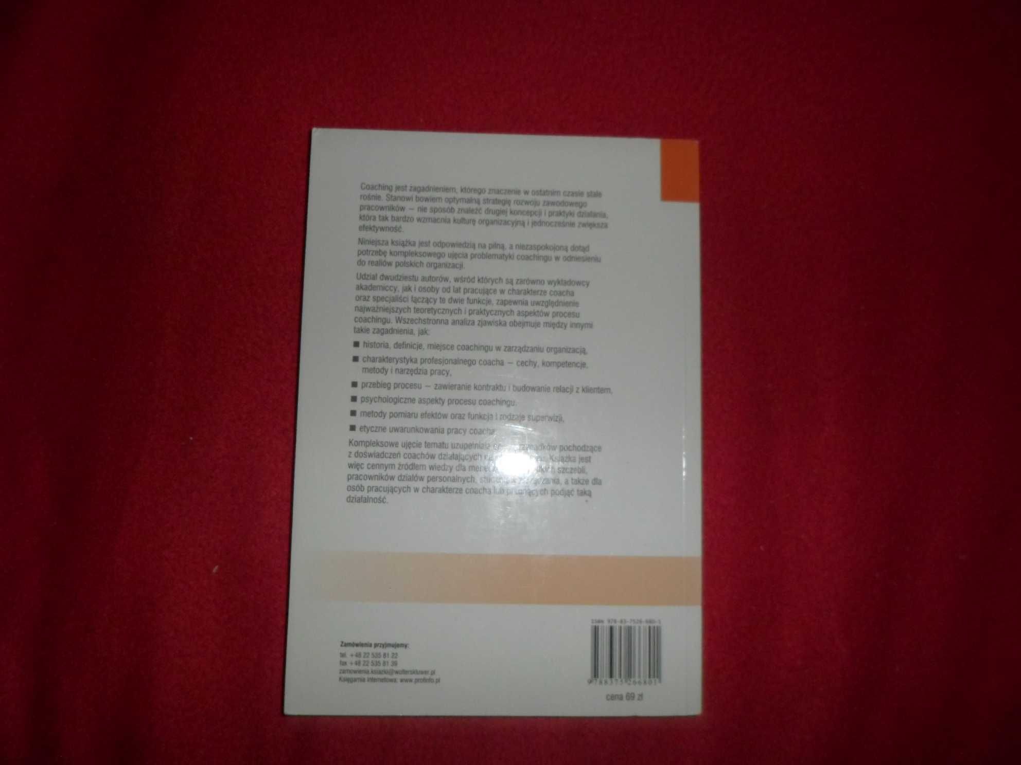 Coaching Teoria praktyka studia przypadków Małgorzata Sidor-Rządkowska