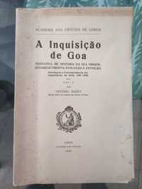 A Inquisição de Goa VOL. I por António Baião 1949