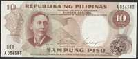 Filipiny 10 piso - Mabini - A03 - stan bankowy UNC