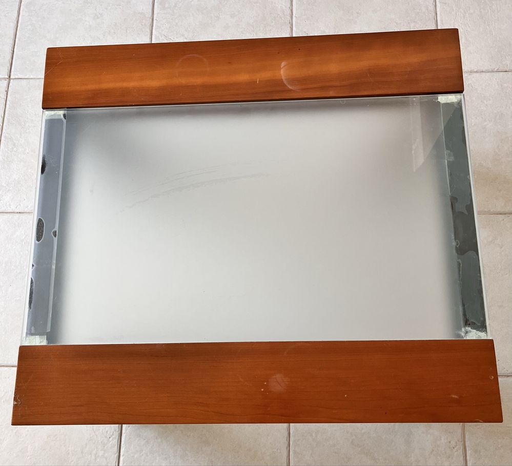 Conjunto móveis de sala de madeira