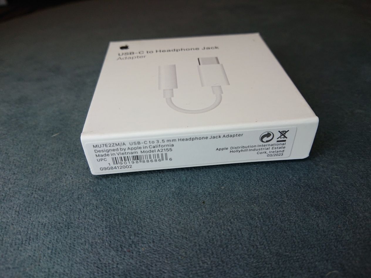 Переходник Apple USB-C to 3.5mm Type-C Адаптер