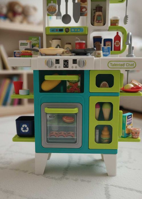 ‼️Мега набір‼️ Кухня 104 в 1 з продуктами є звуки / вода детская кухня