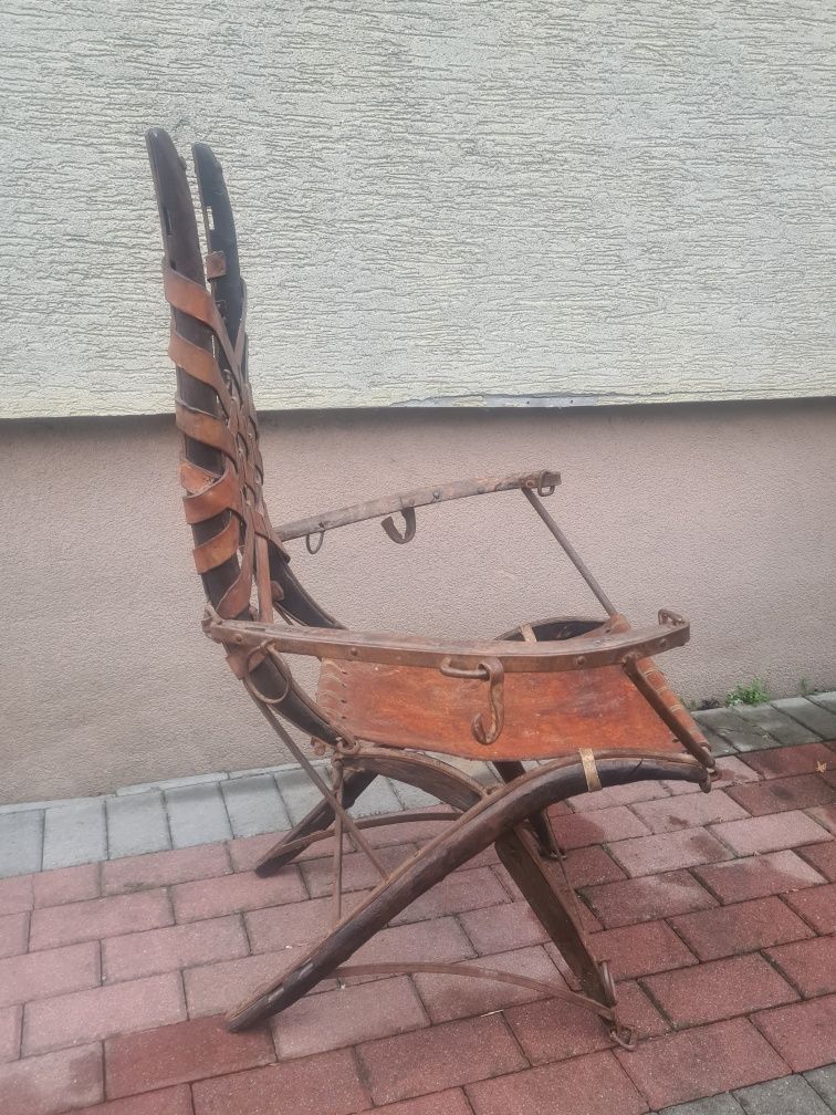 Fotel krzesło Alberto Marconetti Włoskie lata 60te