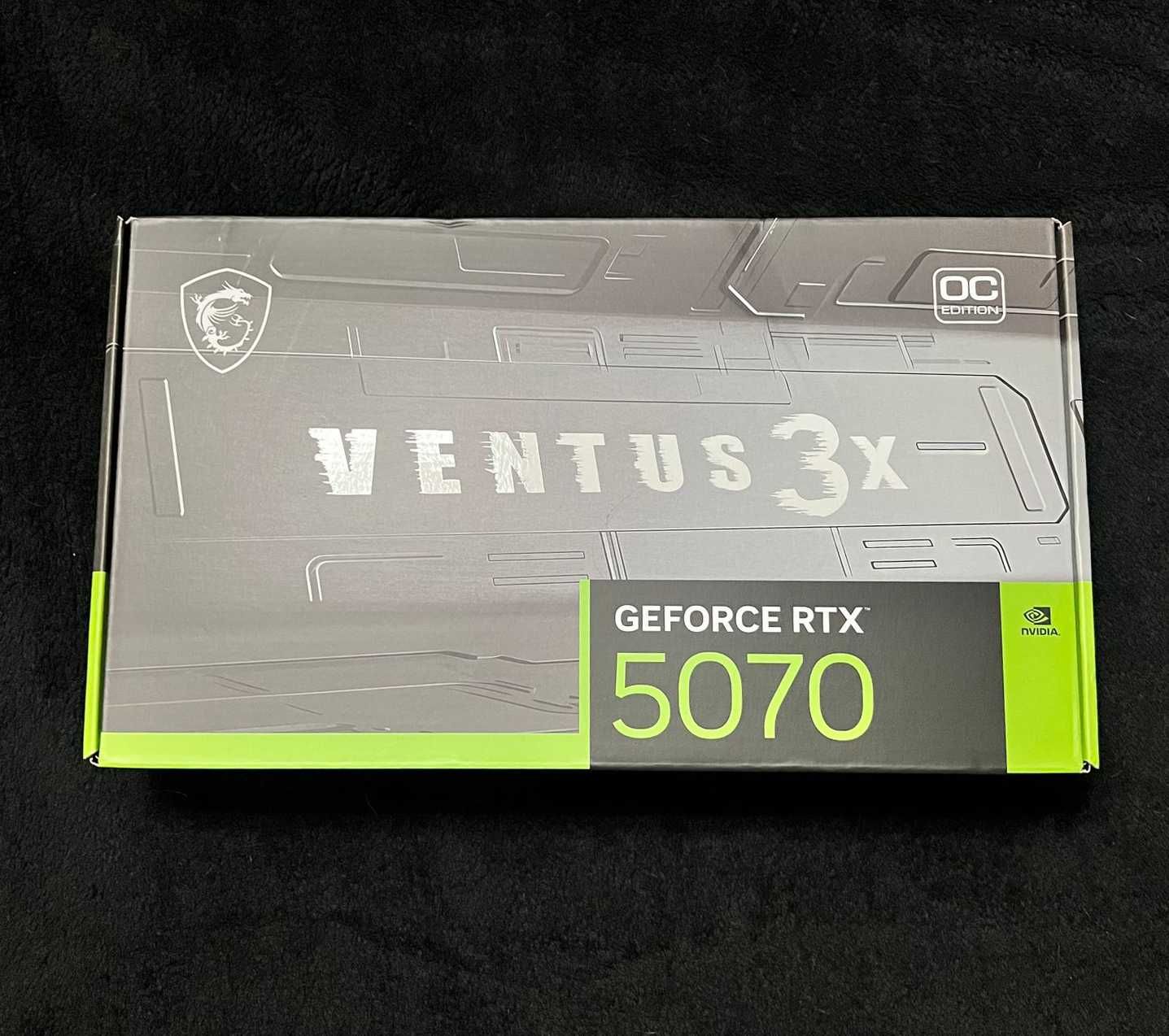RTX 5070 12GB MSI OC Edition (Nova,selada)